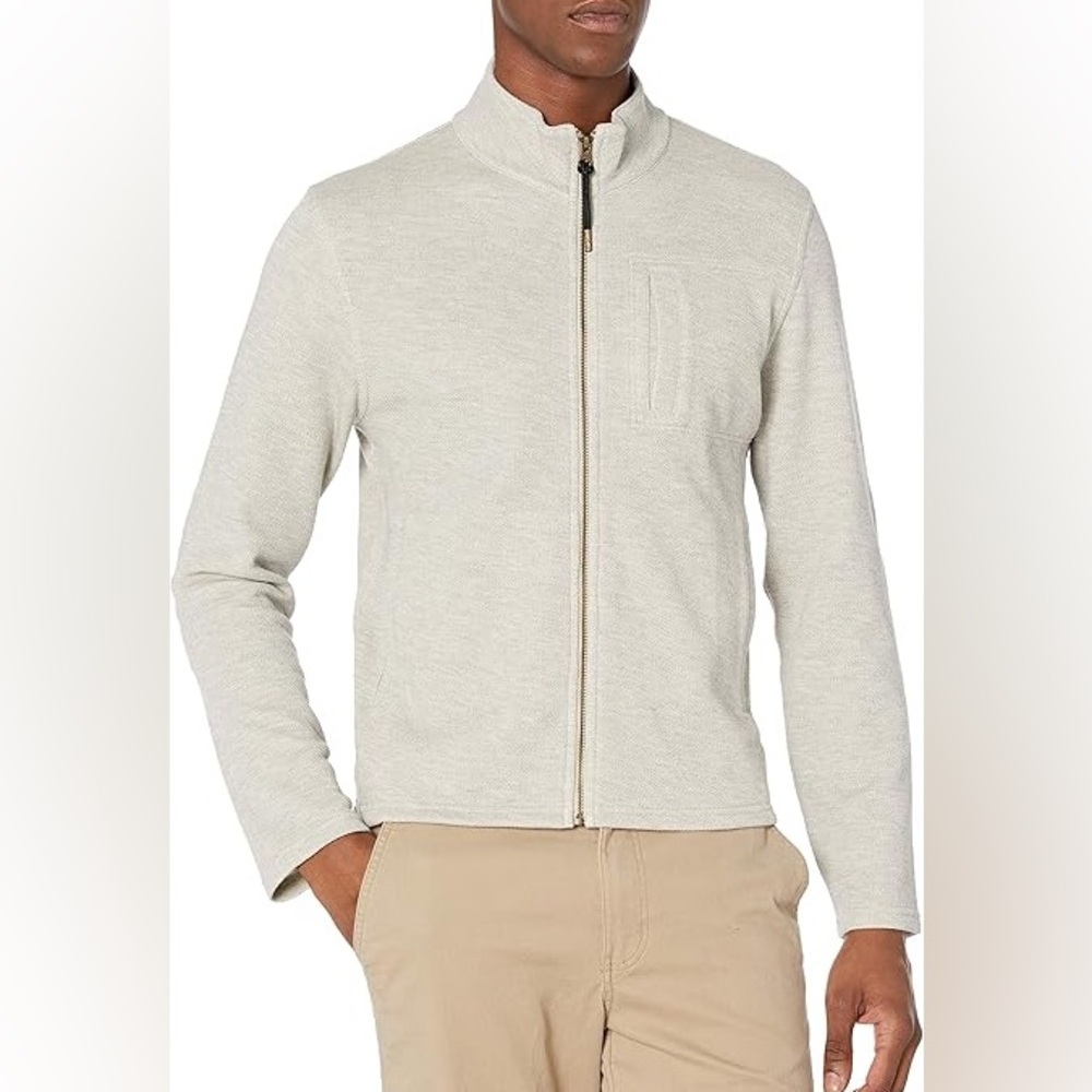 Billy Reid Cream Lightweight Jacket